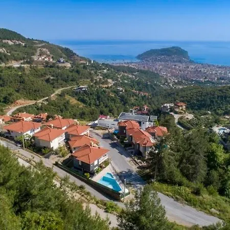 빌라 Tepe'de Havuzlu 알란야